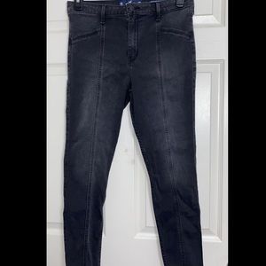 COPY - Black ultra high rise jean legging